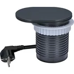 Solight PP124CB-PD20 - Vestavná zásuvka 20W 1Z +USB A+C černá