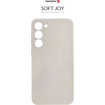 Pouzdro na mobilní telefon POUZDRO SWISSTEN SOFT JOY PRO SAMSUNG S916 GALAXY S23 PLUS KAMENNĚ ŠEDÉ