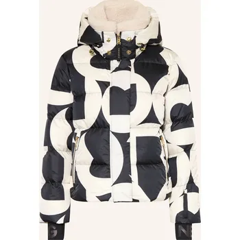 Dámská bunda Bogner Dámská Péřová Lyžařská Bunda Maja-D, černá / krémová, 36