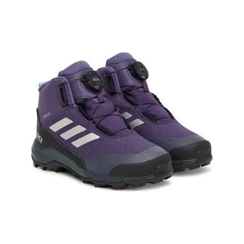 Pánské tenisky adidas Trekingová obuv Terrex Winter Mid BOA RAIN.RDY Hiking JS2970 Fialová 35