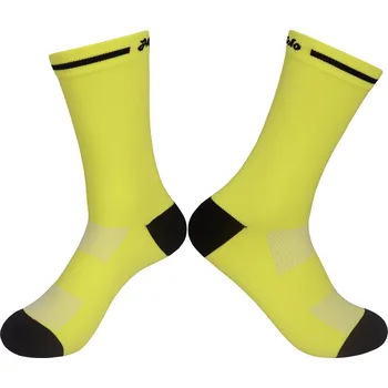 Pánské ponožky HOLOKOLO Cyklistické ponožky klasické - VELON - žlutá UNI