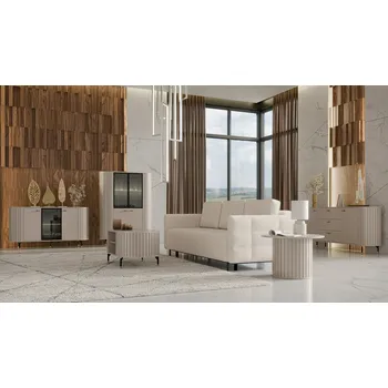 Dolmar Obývací stěna Zante 1 Vyber LED osvětlení: bez LED osvětlení, Provedení - vyberte: Kašmír