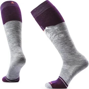 Dámské ponožky SMARTWOOL Women's Snowboard Targeted Cushion Valle, Light Gray velikost: 34-37 (S)