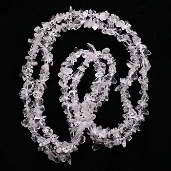 Náhrdelník Křišťál náhrdelník sekaný cca 45 cm