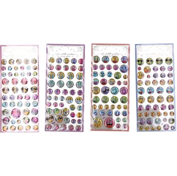 Karnevalový doplněk Wiky nálepky obličej mix