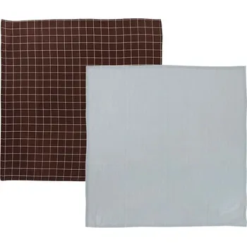 Úložný box OYOY, Plenky Iro, mušelínové, 70 x 70 cm, 2 ks - Formadore