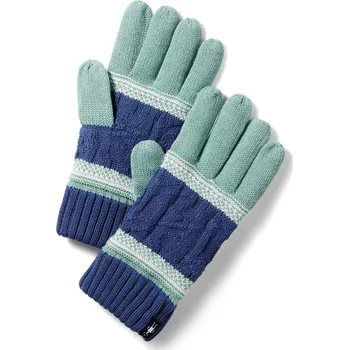 Oblečení a móda Unisex merino rukavice SMARTWOOL Popcorn Cable Glove, Nightfall Blue velikost: OS (UNI)
