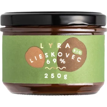 Bio oříškový krém 69% 250 g, LYRA