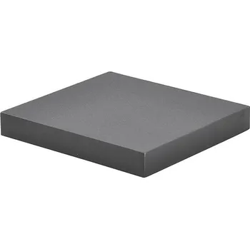 police Homea Nástěnná police z MDF, 25 × 22,8 cm, šedá