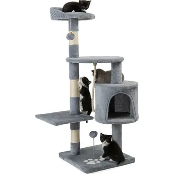 Škrabadlo Lionto, 112 cm, světle šedé pro kočky