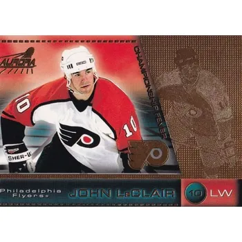 Karetní hra insert karta JOHN LeCLAIR 98-99 Aurora Championship Fever číslo 35