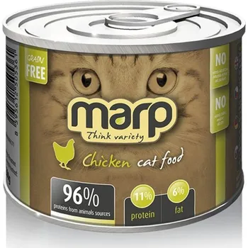 Krmivo pro kočku Marp Cat konzerva Variety Chicken 6x200g