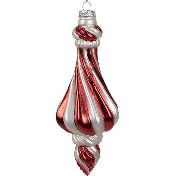 Vánoční ozdoba Clayre & Eef - Skleněná vánoční ozdoba 6GL4634