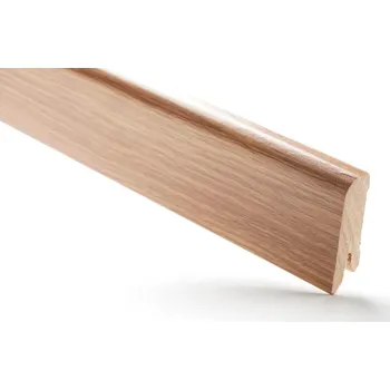 soklová lišta Obvodová Lišta Comfort 2582, fóliová, MDF Podlahová obvodová lišta Comfort, fóliová, MDF, 14 x 48 x 2400 mm, ideální pro vinylové a laminátové podlahy