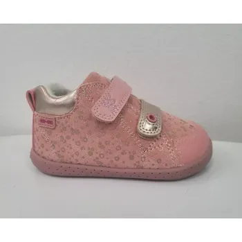 Dívčí obuv Barefoot kotníkové boty Garvalin Serraje Laminado wood 22