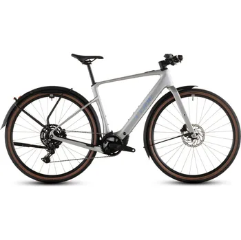 Jízdní kolo Cube Nulane Hybrid C:62 RACE 400X FE - sleekgrey´n´prism velikost rámu XS