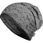 Unuo, Dětská čepice fleecová spadená, Hory - M (49-52 cm)