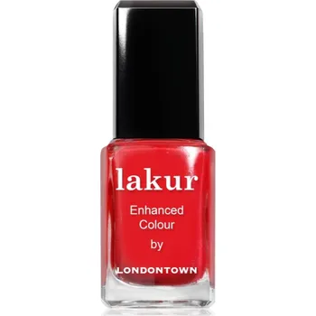 Přípravek na nehty LONDONTOWN Lakur dlouhotrvající lak na nehty odstín Maraschino Cherry 12 ml