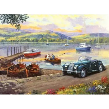 Puzzle RAVENSBURGER Objevování krás jezer 500 dílků