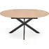 Jídelní stůl Halmar Acord dub přírodní/černý