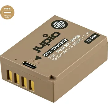 Baterie Jupio NP-W126S ULTRA C 1300mAh s USB-C vstupem pro nabíjení