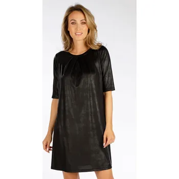 Dámské šaty Litex Dámské šaty s krátkým rukávem 7F030 černá L
