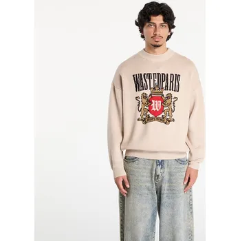 Pánský svetr Svetr Wasted Paris M Crest Sweater Sahara XL