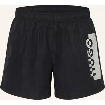 Pánské oblečení Hugo Pánské Koupací Šortky Silver, černá, 54/XL