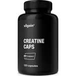Vilgain Kreatin Creapure® –⁠ značkový kreatin s německou ochrannou známkou, zvyšuje fyzickou výkonnost při po sobě jdoucích krátkodobých intervalech intenzivního fyzického výkonu, doplněk stravy - bez příchutě 120 kapslí
