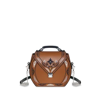 Kabelka EMA Princessa "HNĚDÁ"