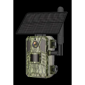 Fotopast Solární 4G lovecká kamera, fotopast s detekcí pohybu, kamufláž 2