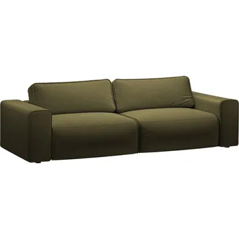 Pohovka Micadoni Zelená rozkládací pohovka Victor 246 cm