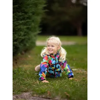 Chlapecká bunda Unuo, Dětská softshellová bunda s fleecem Basic, Barevný svět - 92/98