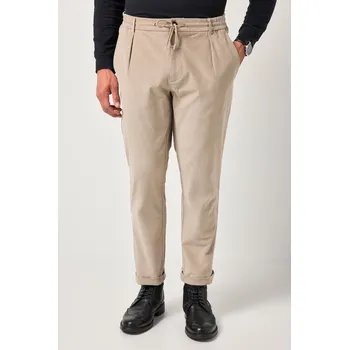 Pánské kalhoty JP1880, Plus size Chino kalhoty JP1880, natahovací, manšestr, do 7XL pro plnoštíhlé nadměrná velikost, 829127300-1453, béžový, 4XL, Plus size oblečení, Oblečení pro vysoké muže, Nadměrné velikosti, Oblečení pro plnoštíhlé.