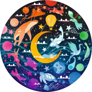 Puzzle RAVENSBURGER Kulaté Kruh barev Sny 500 dílků