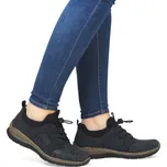 Dámské polobotky Rieker N3295-14 modrá Barva: blau, Velikost: 37