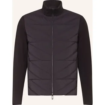 Emporio Armani Pánská Péřová Bunda Ze Směsi Materiálů, tmavě...