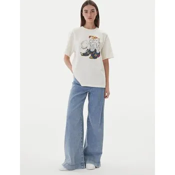 Levi's® T-Shirt Graphic Tabor 001MX-0007 Écru Regular Fit XL