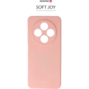 Pouzdro na mobilní telefon POUZDRO SWISSTEN SOFT JOY PRO XIAOMI REDMI 14C 4G/5G RŮŽOVÉ