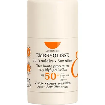 Přípravek na opalování Embryolisse, Tyčinka na opalování Sun Stick SPF50+ 15g