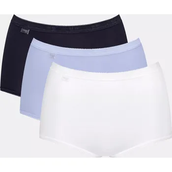 Dámské spodní prádlo Triumph sloggi Basic+ Maxi C3P Black-Blue Combination - V015 10105593*V015 Velikost: 50