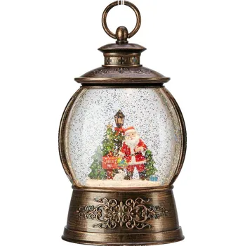 Dětské svítidlo Markslöjd 706451 - LED Vánoční dekorace RUDOLPH LED/0,5W/3xAA lucerna bronz