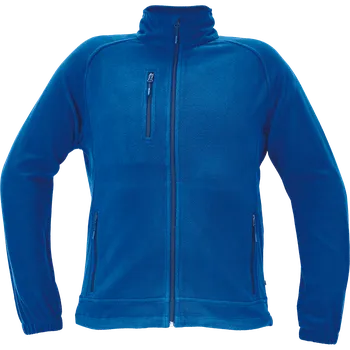 pracovní bunda Cerva BHADRA Pánská fleecová bunda modrá S 0346000350001