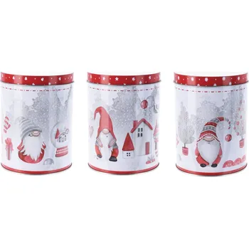 Dóza na potraviny Sada dóz na potraviny (3 ks) Vánoční skřítci