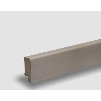 soklová lišta Soklová lišta dýhovaná DUB CLAY, matný lak, jádro smrk Pedross, Cubica