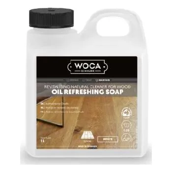 Olej na dřevo Refresher WOCA - bílý - 1 L