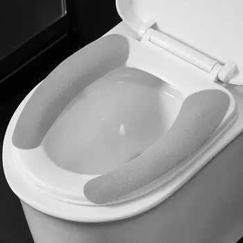 WC sedátko Elementrix Potah na záchodové prkénko šedá