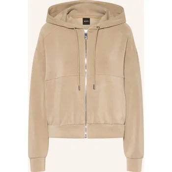 Dámská mikina Boss Dámská Mikinová Bunda Elijak, velbloudí, 40