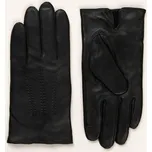 Boss Pánské Kožené Rukavice Hainz, černá, 10