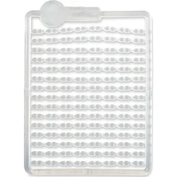 240ks - Zarážky Anaconda Micro Boilie Stops army průhledná